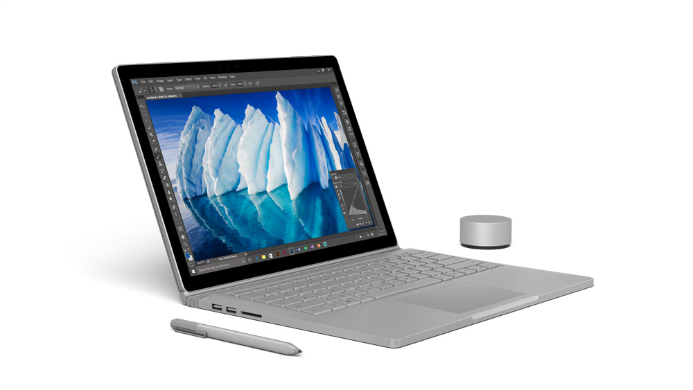 Microsoft Surface Pro 3 und 4 Update 1 Microsoft Surface mit Stift & Dial