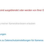 Windows 10 Kamera Aus Organisator