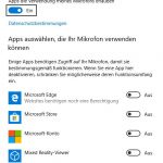 Windows 10 Mikrofon Datenschutz