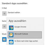 Windows Standard App Outlook