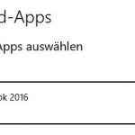 Windows 10 Standard E-Mail App