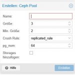 Proxmox VE 5 Ceph Pools