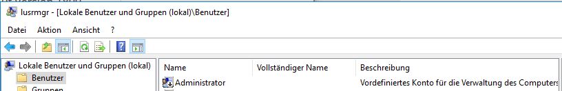 Windows 10 lokaler Administrator