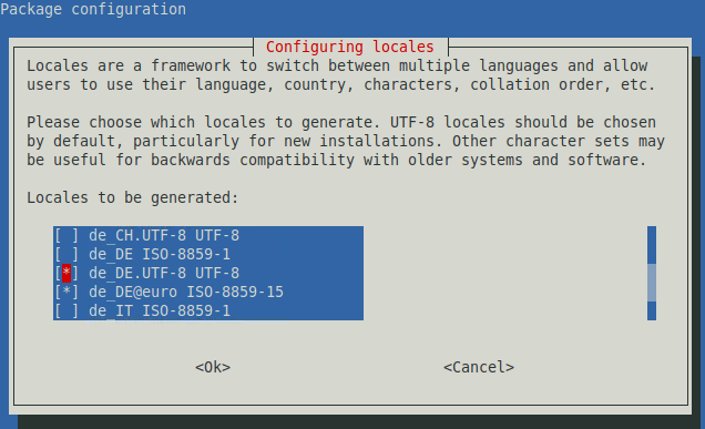 Debian Configure MultiLang Locales