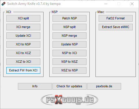 Nintendo Switch MicroSD Card FAT32 3 Switch Army Knife