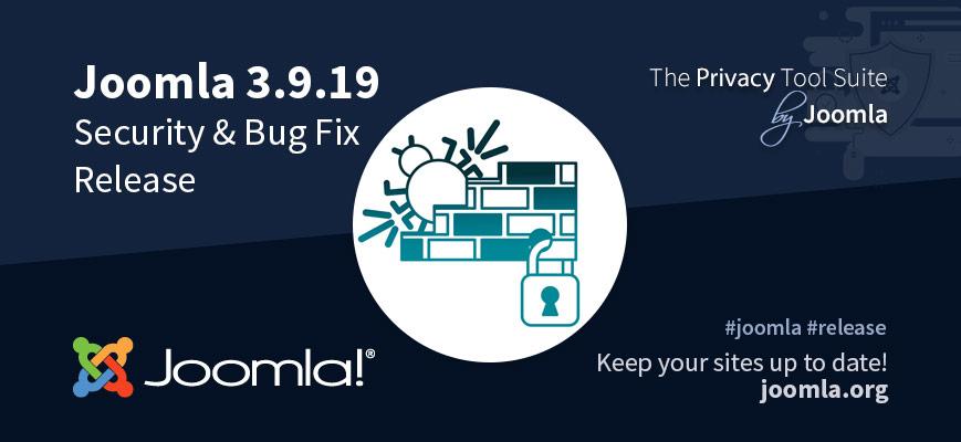 Joomla 3.9.19 Security und Bugfix Release 2 Joomla 3.9.19 Release