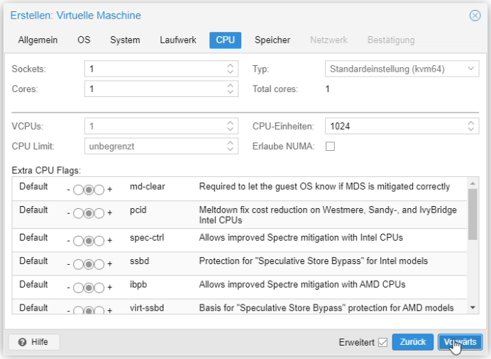 Ubuntu Server 20.04 LTS unter Proxmox VE installieren 7 image 7