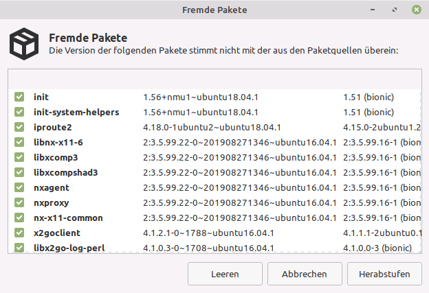 Linux Mint - Fremde Paketquellen