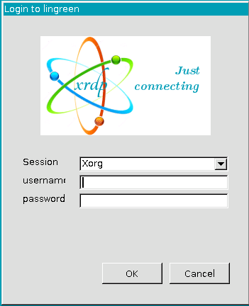 XRDP - Session sesam-Xorg