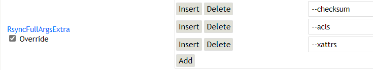 BackupPC - Xfer - RsyncFullArgsExtra 