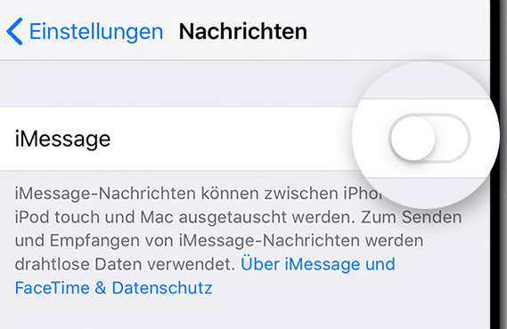 iPhone - iMessage aktivieren