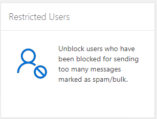 Exchange Online 550 5.1.8 Access denied, bad outbound sender AS(42003) 2 O365 Security & Compliance - Threat Block Users