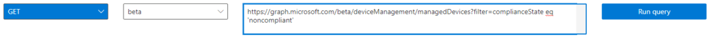 Microsoft Graph Explorer deviceManagement und Compliance Policies 5 image 2