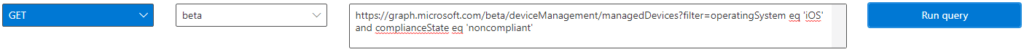 Microsoft Graph Explorer deviceManagement und Compliance Policies 6 image 3