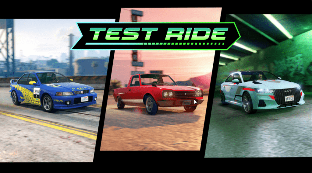 Test Ride Cars
