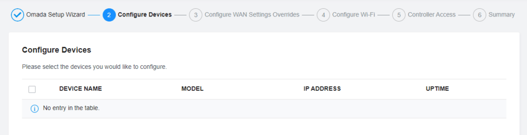 TP-Link Omada Controller Devices