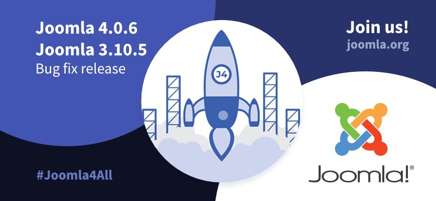 Joomla Bugfix Release 4.0.6 und 3.10.5 veröffentlicht 1 Joomla 4.0.6 und 3.10.5