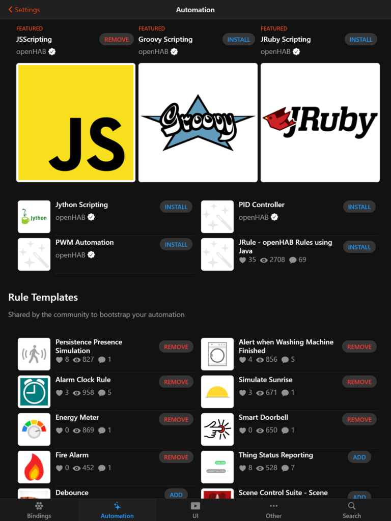 openHAB 3.2.0 Bugfix Feature und Security Release 3 openHAB Marketplace