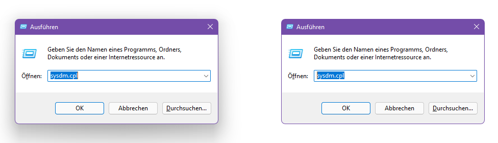 Windows11 Schatten vs kein Schatten