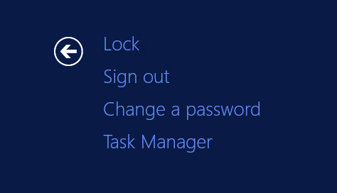 Microsoft Server Lock Screen