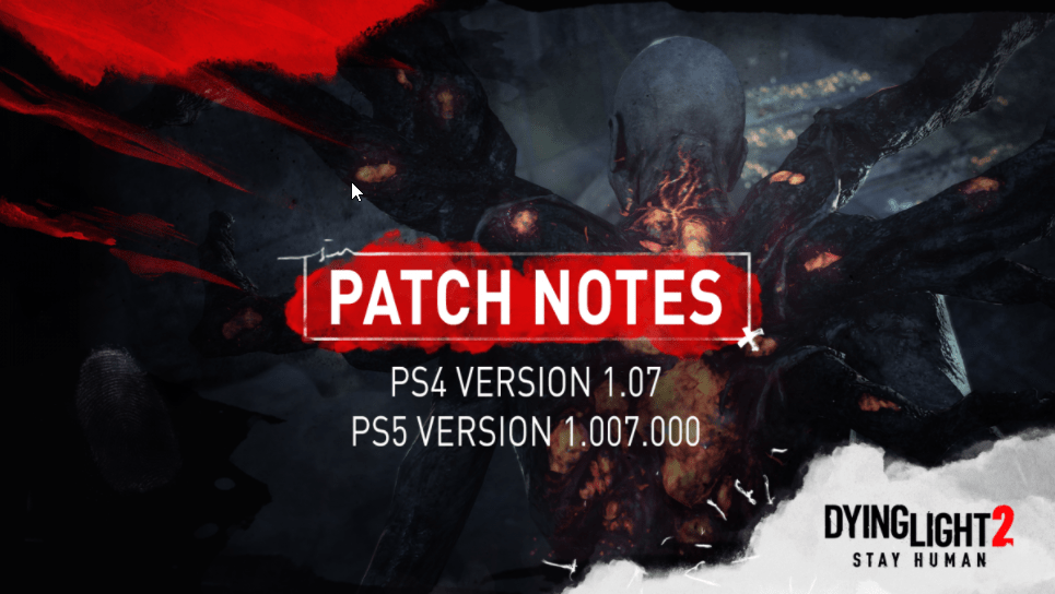 Dying Light 2 Patches für Playstation 2 DL2 Patch 1.07 1.007.000