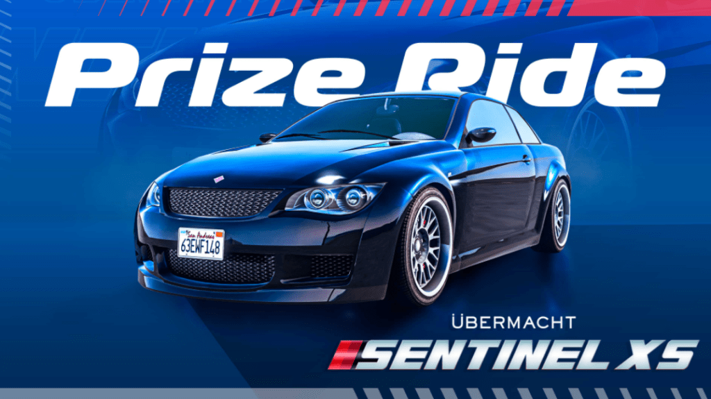 GTA Online Weekly Update 24. März 4 Prize Ride Sentinel XS