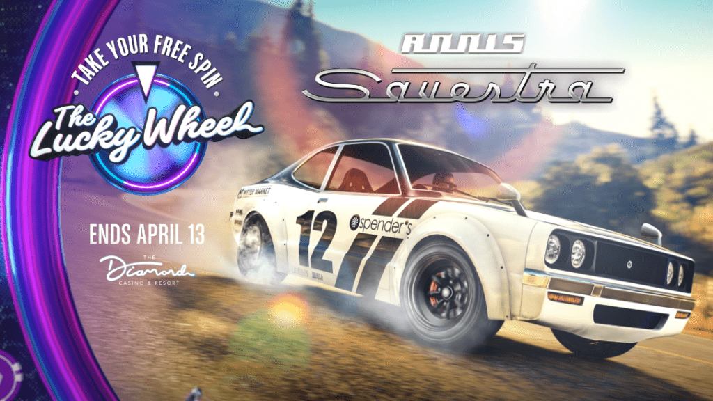 GTA Online Weekly Update 7. April 5 Lucky Wheel Annis Savestra