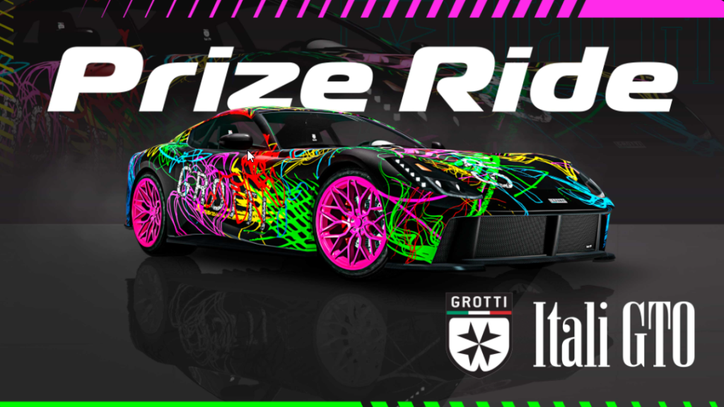 Prize Ride Grotti Itali GTO