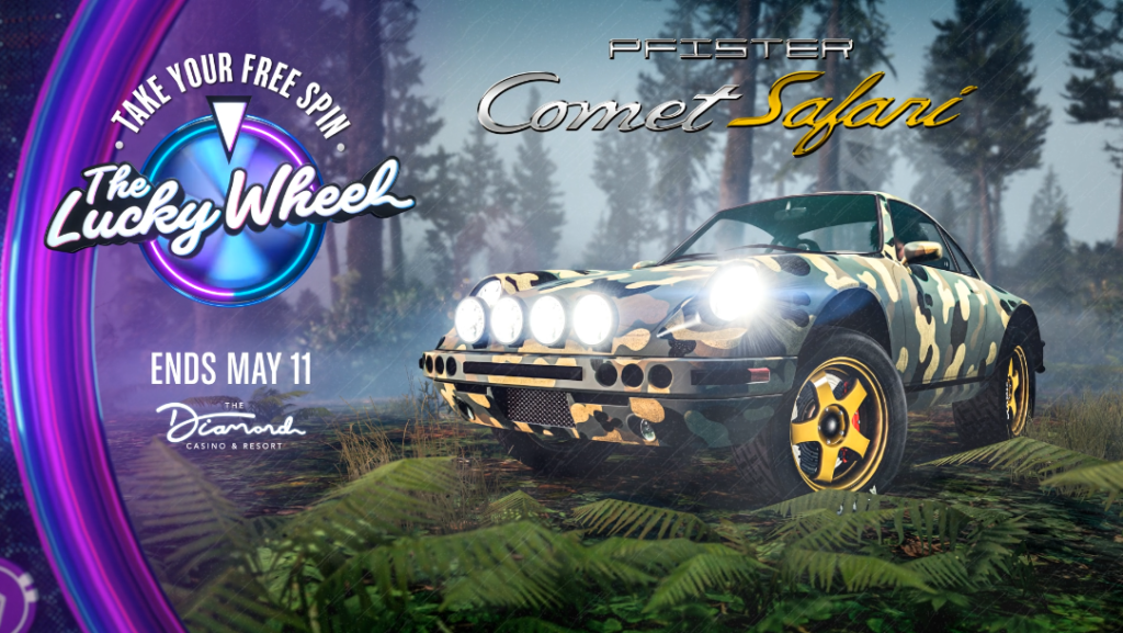 Lucky Wheel Pfister Comet Safari