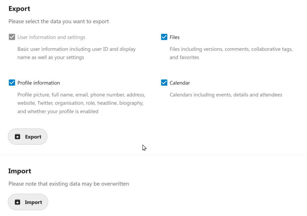 Nextcloud Hub II 24 erschienen 2 Nextcloud 24 Hub II - User Migration