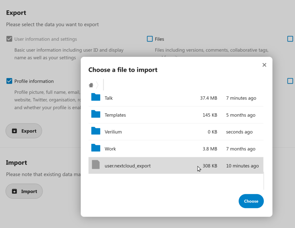 Nextcloud 24 Hub II - User Migration