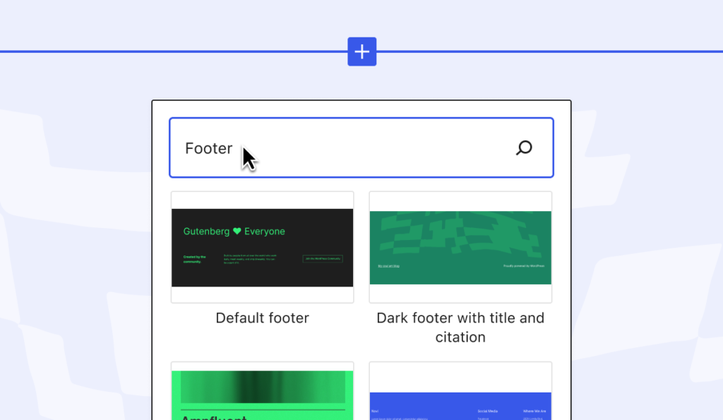 WordPress 6.0 Patterns