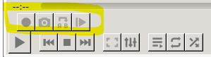 Linux Mint VLC Player Video von Kamera aufnehmen 5 VLC Player Record Button