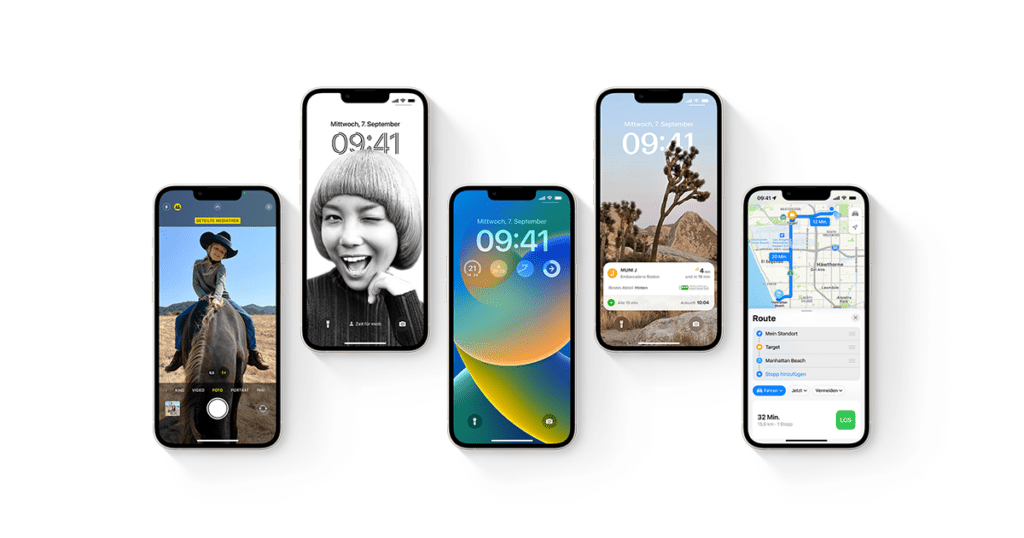 Apple iOS 16 Screens