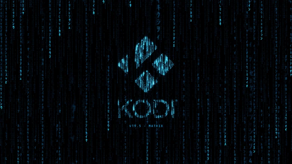 Kodi 19.5 Matrix Logo