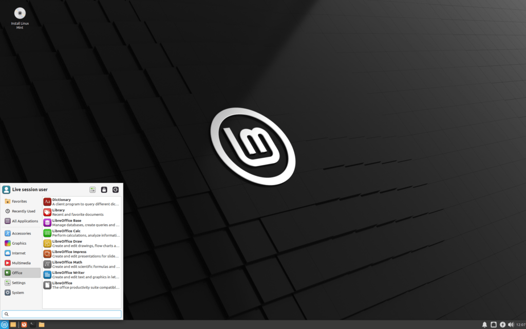 linux mint vera xfce