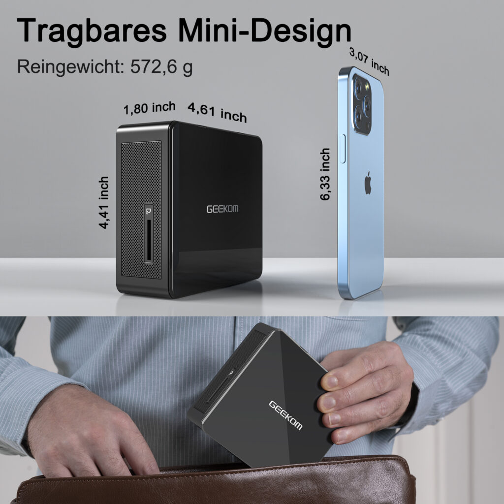 Mini PC Geekom Mini IT11, IT8 und MiniAir11 9 geekom mini it8 04