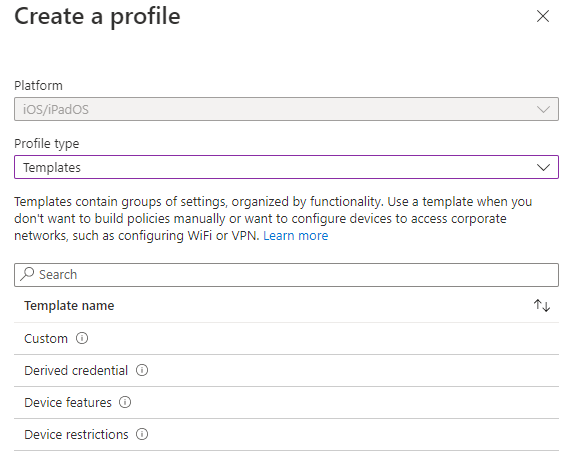 Microsoft Endpoint - Intune iOS Single App Kiosk Mode 5 Intune iOS Configuration Profile