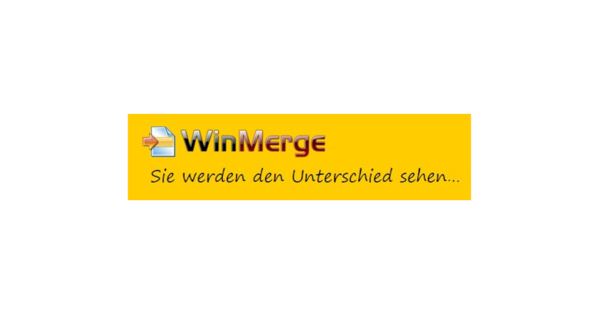 WinMerge 2.16.30 Bugfix Release veröffentlicht 1 WinMerge Logo
