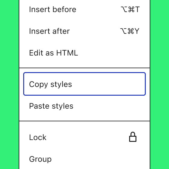 WordPress 6.2 Dolphy veröffentlicht 10 WordPress 6.2 Style Copy und Paste