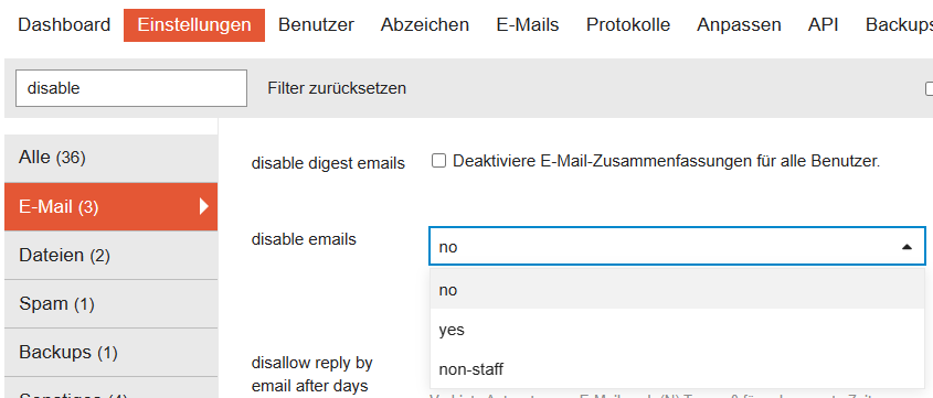 Discourse Outgoing email has been disabled for non-staff users 2 image 39