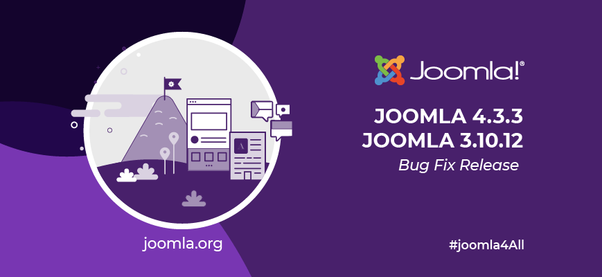 Joomla 4.3.3 und 3.10.12 Bugfix Release