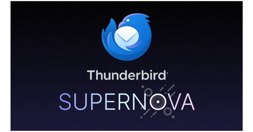 Thunderbird 115 Supernova Logo