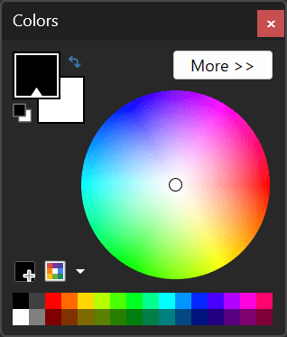 Paint.Net 5.0.8 Color Picker