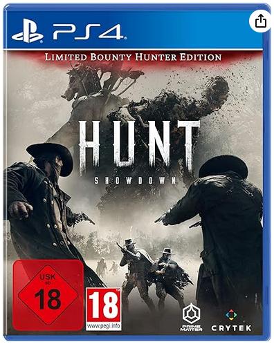 amazon hunt showdown limited bounty hunter edit ps4