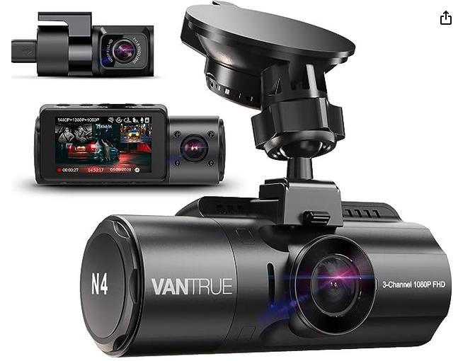 amazon ostern24 vantrue n4 3 4k dashcam auto