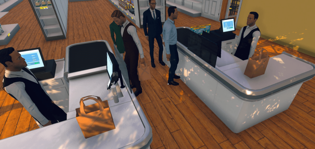 Supermarket Simulator Restockers Update 6 supermarket simulator cashier