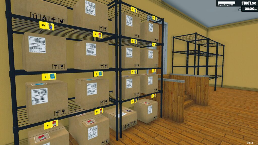 Supermarket Simulator Restockers Update 5 supermarket simulator stock