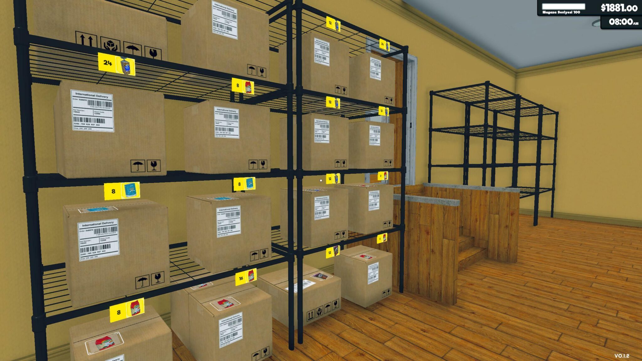 Supermarket Simulator Rack Layout Supermarket Simulator Restockers Update - TASTE-OF-IT