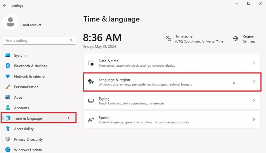 Windows 11 Wechsel der Geographic Location 5 w11-settings-1